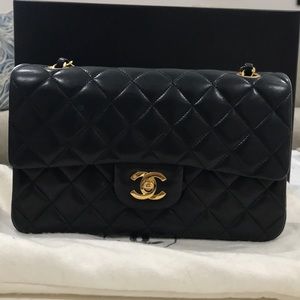 Chanel Classic Double Flap Bag Quilted Lambskin